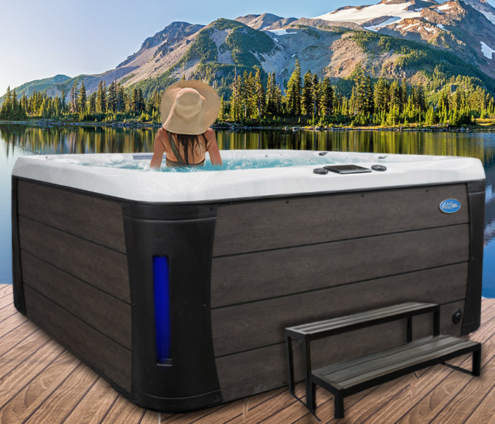Calspas hot tub being used in a family setting - hot tubs spas for sale Decatur-al